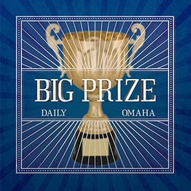 ریور پوکر تورنمنت رایگان اوماها Big Prize روزانه